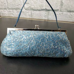 Preston & York Beaded Shoulder Handbag/Clutch